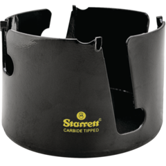 Starrett 4-5/16 (109mm) Tungsten Carbide Tipped Fastcut Multi-Purpose Hole Saw