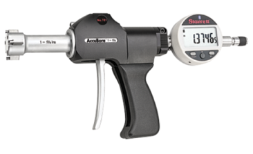 Starrett AccuBore® 1-1-3/8 (25mm-35mm) Range .00005 (0.001mm) Resolution Electronic Bore Gage w/ Bluetooth, SPC Output