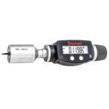 Starrett Electronic Internal Bore Micrometer .100-.120 (2.5-3mm) Range, .00005 (0.001mm) Resolution With 2 Point Contact & Bluetooth