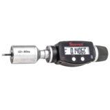 Starrett Electronic Internal Bore Micrometer .120-.160 (3-4mm) Range, .00005 (0.001mm) Resolution With 2 Point Contact & Bluetooth