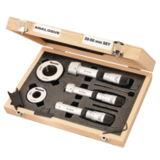 Starrett Mechanical Bore Gage Set 20mm-50mm Range, 0.005 Graduations With 3 Point Contact