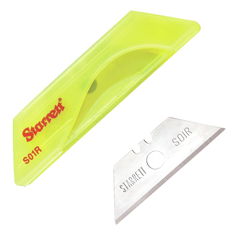 Starrett Utility Knife Blade Dispenser, 10 Blades per Card