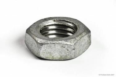 Steel Hot Dipped Galvanized Hex Jam Nuts