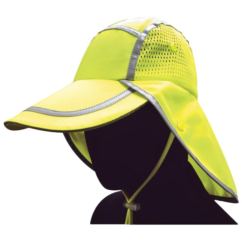 Sun Hat ANSI Certified Fabric w/ UV Protection/Lime
