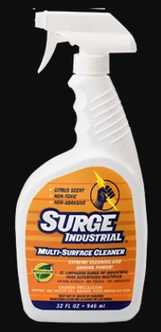 Surge Industrial 32oz. Commercial Grade Multi-Surface Cleaning Spray - 6 Bottles