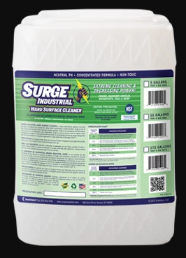 Surge Industrial Commercial Hard Surface Cleaner Concentrate - 5 Gallon Jug