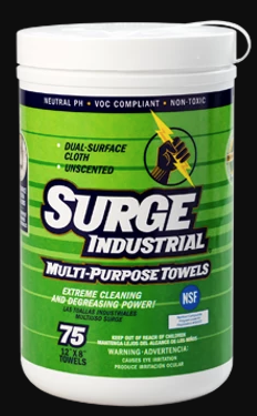 Surge Industrial Multi-Purpose Towels - 6 Bottles