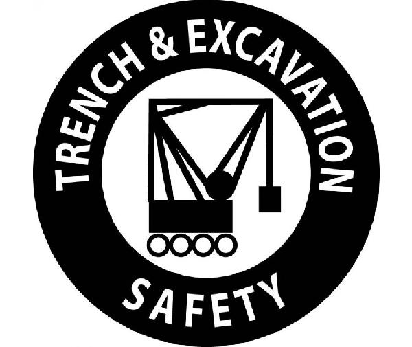 TRENCH & EXCAVATION SAFETY HARD HAT EMBLEM