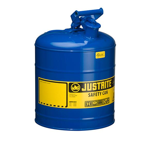 Type I Safety Can, 5 gal, Blue