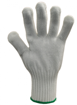 West Chester 7 Gauge Spectra Fiberglass Polyester Cut Resistant String Knit Gloves