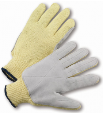 West Chester Aramid Shell Leather Palm Gloves