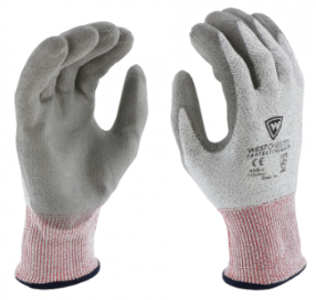 West Chester Gray PU Palm Coated Speckle Gray HPPE Gloves