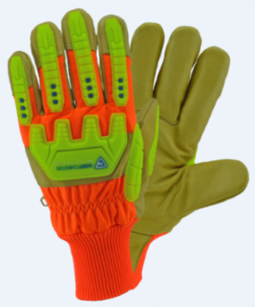 West Chester High Visibility Posi-therm® Lined Pigskin Leather Winter Gloves