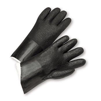 West Chester J214 Standard Acid Grip PVC Jersey Lined Gloves
