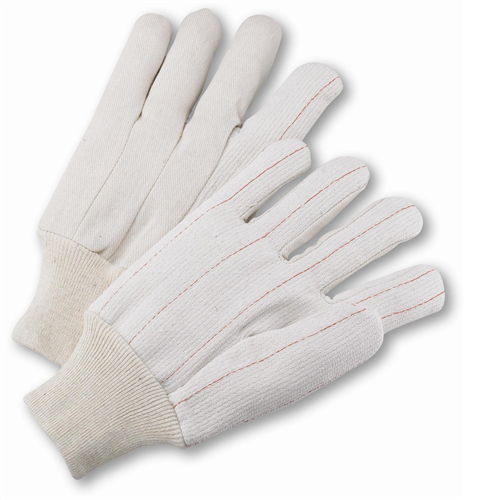 West Chester K81SCNI Poly/Cotton Corded Double Palm Gloves