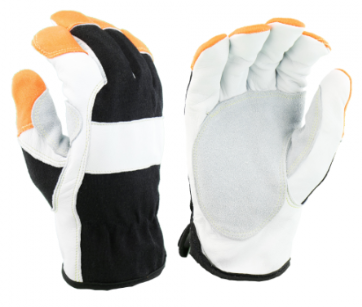 West Chester Nomex® Black/Orange Slip On Grain Goatskin Kevlar® High Dexterity Gloves