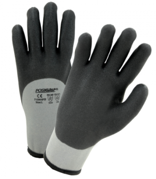 West Chester PosiGrip™ 15 Gauge Shell &10 Gauge Lined Water Resistant HPT Dipped Gloves