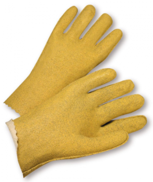 West Chester Vinyl Coated Jersey Lined Seams Out Gloves