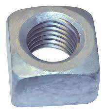 Zinc Plated Steel Square Nuts